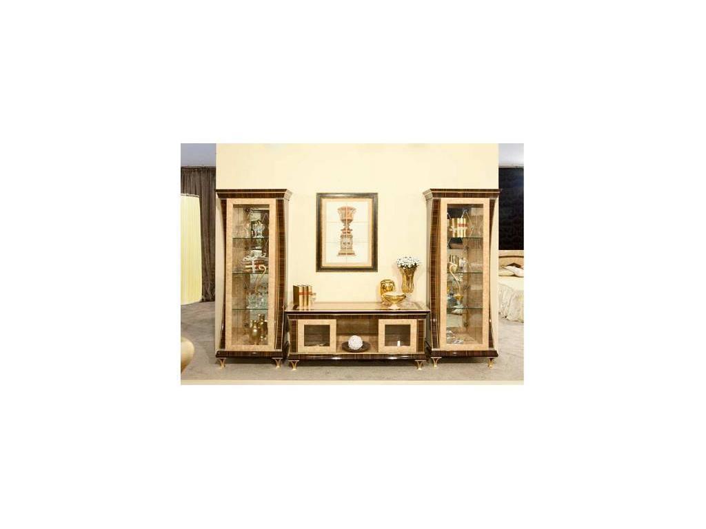 Arredo Classic: витрина 1 дверная(орех)