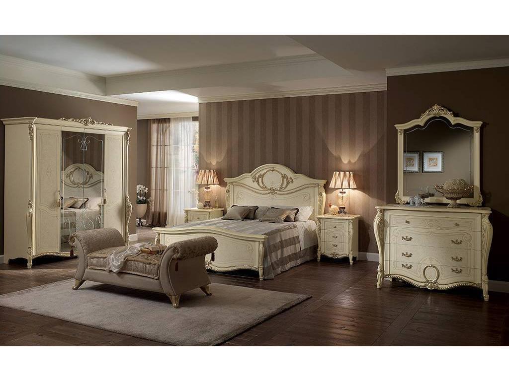 Arredo Classic: спальня классика(слоновая кость, золото)