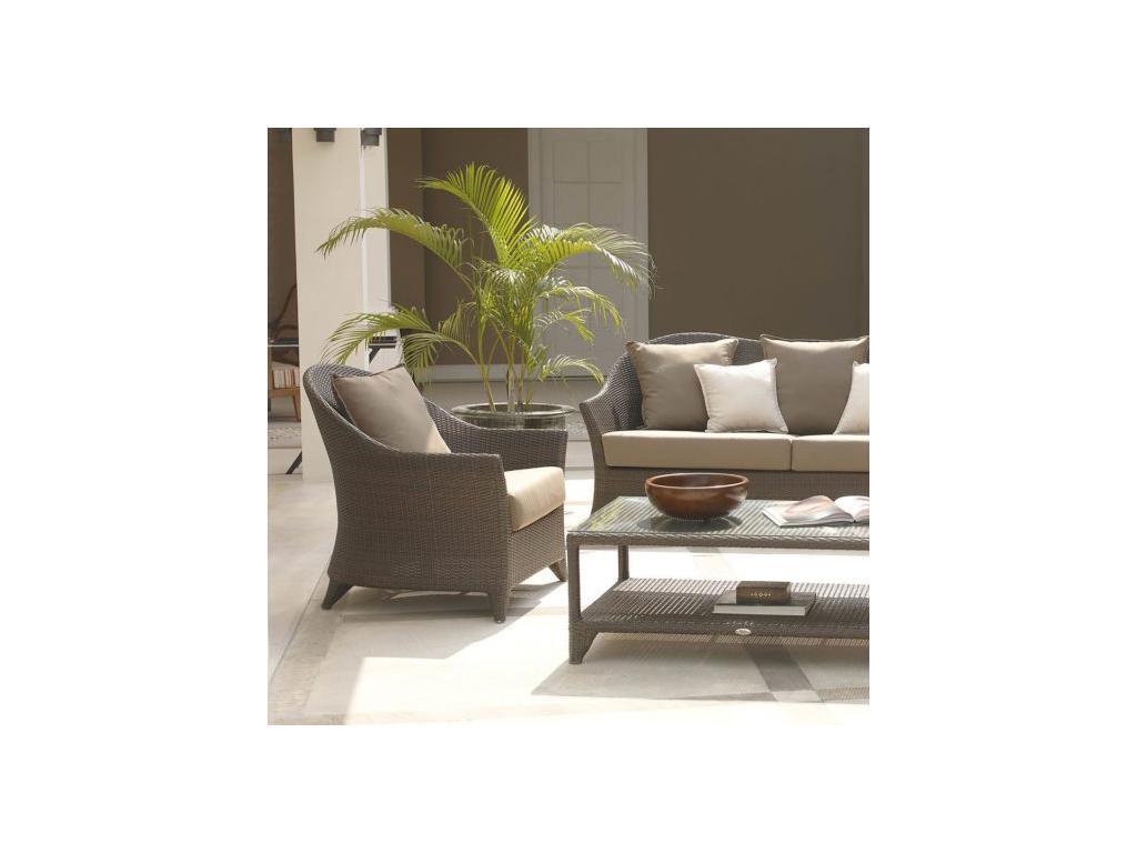 Skylinedesign: кресло садовое(черный кофе, белый)