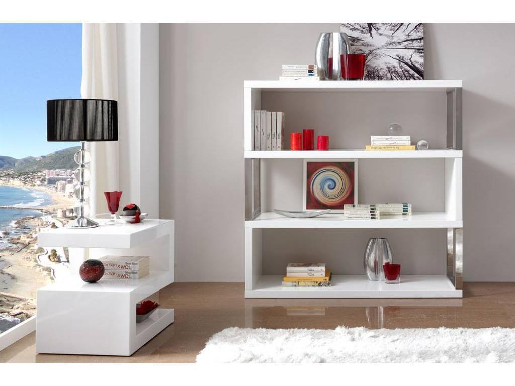 Euro Style Furniture: стеллаж(белый)