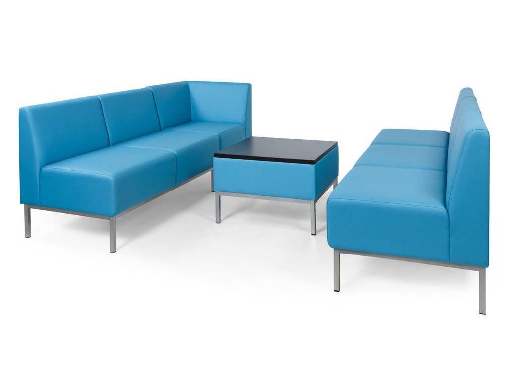 Евроформа: мягкая мебель в интерьере(синий)
