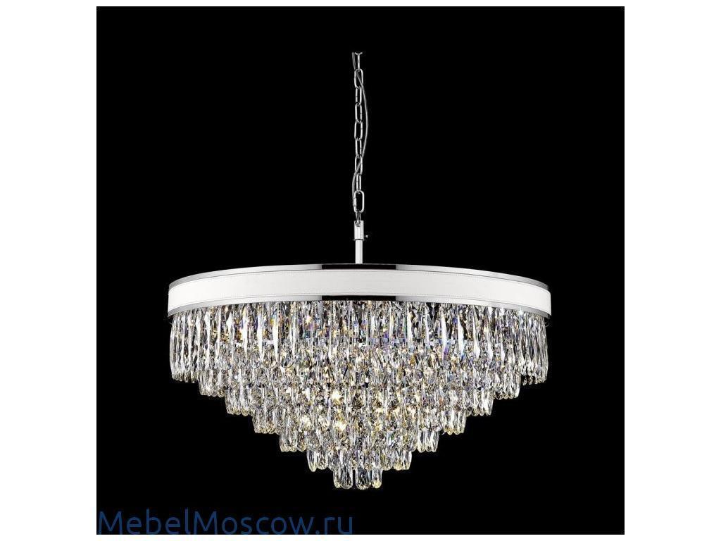 WertMark: люстра подвесная(хром, white)