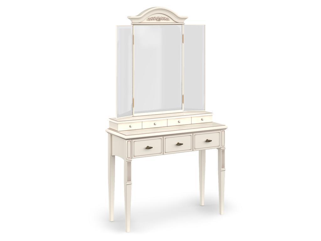 Arco Decor: стол туалетный(белый, патина)