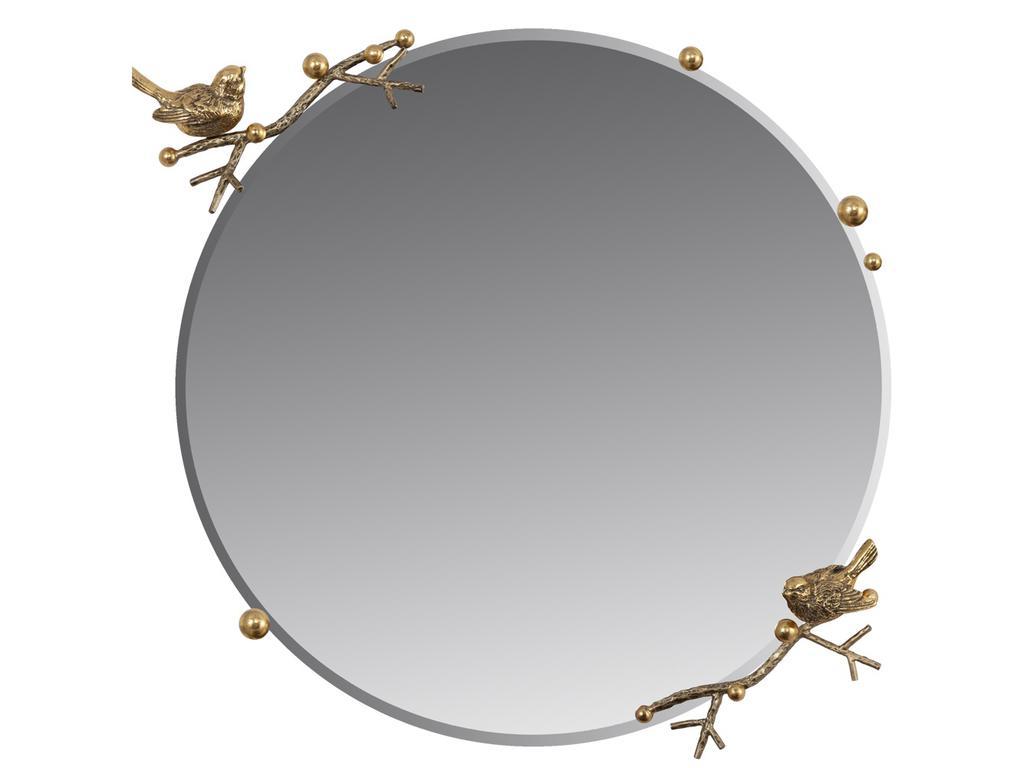 Bogacho: зеркало настенное(амбер)