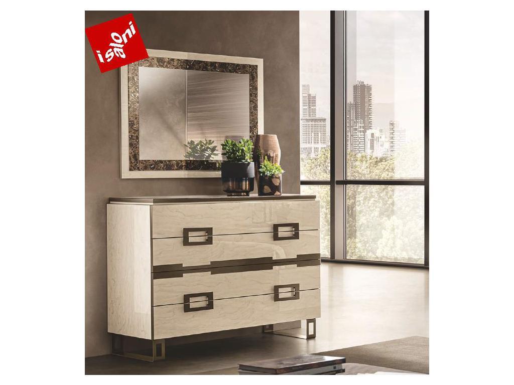 Arredo Classic: зеркало навесное(бежевый)