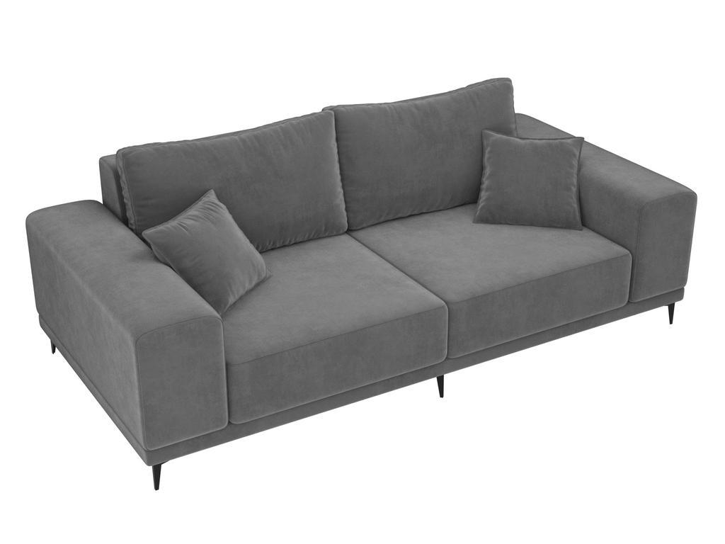 Лига диванов: диван 3-х местный(серый)