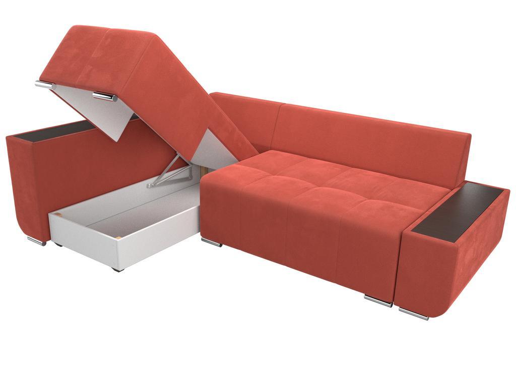 Лига диванов: диван угловой(коралловый)
