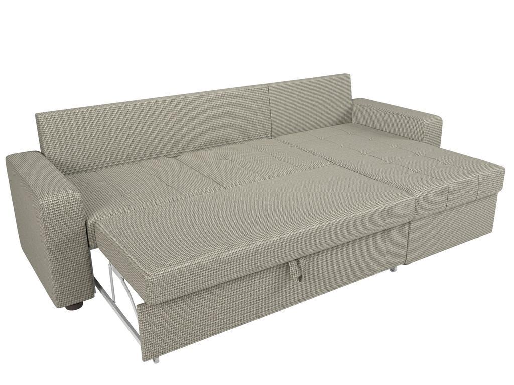 Лига диванов: диван угловой(бежевый)