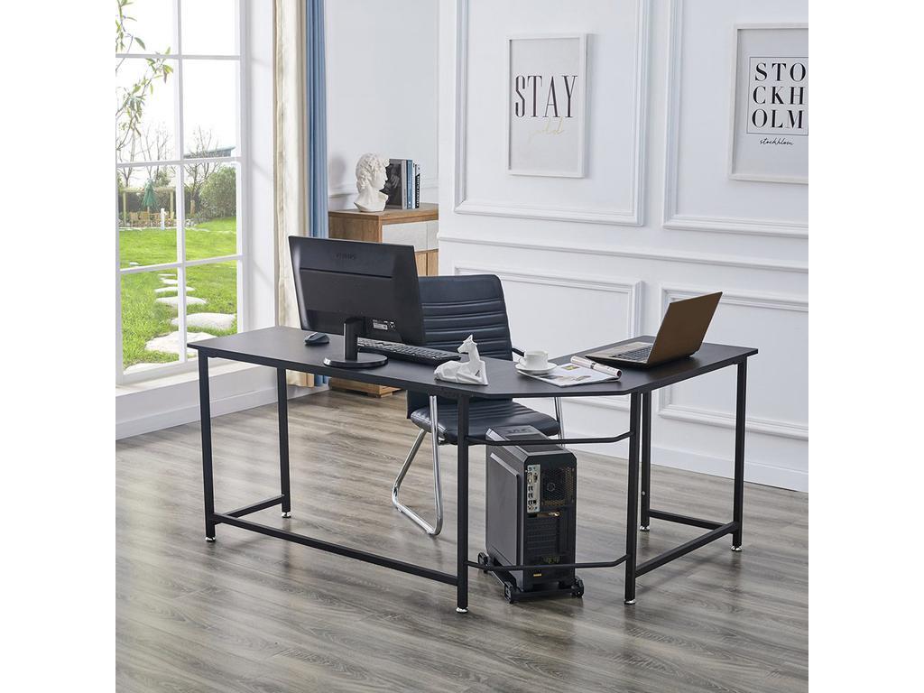 Euro Style Furniture: стол письменный(черный)