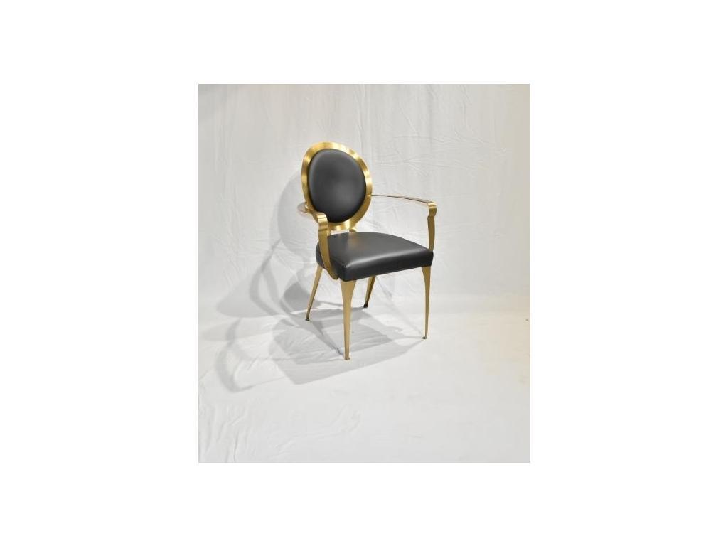 STG: стул с подлокотниками(черный)