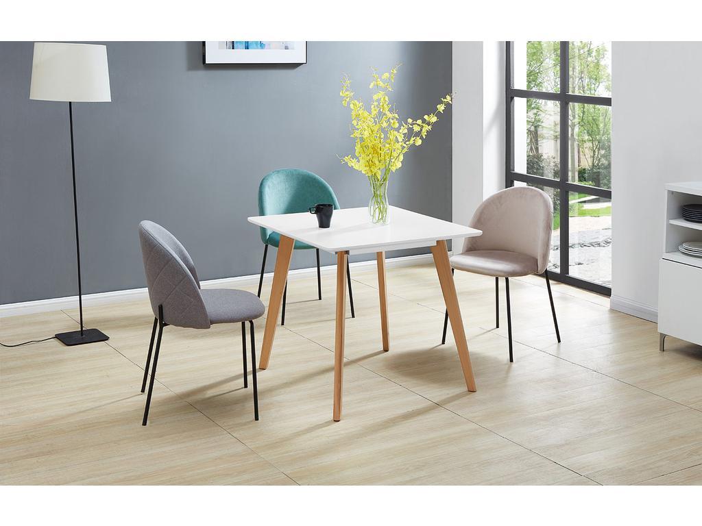 Euro Style Furniture: стол обеденный(белый)