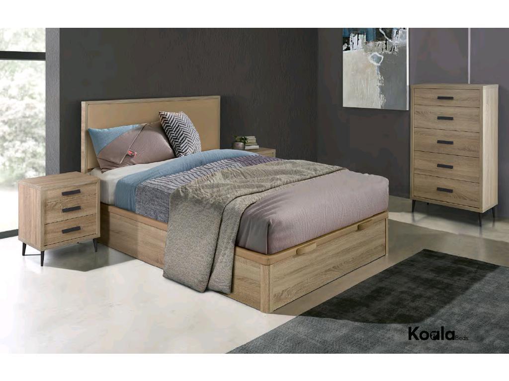 Muebles Finamar: комод высокий(roble)