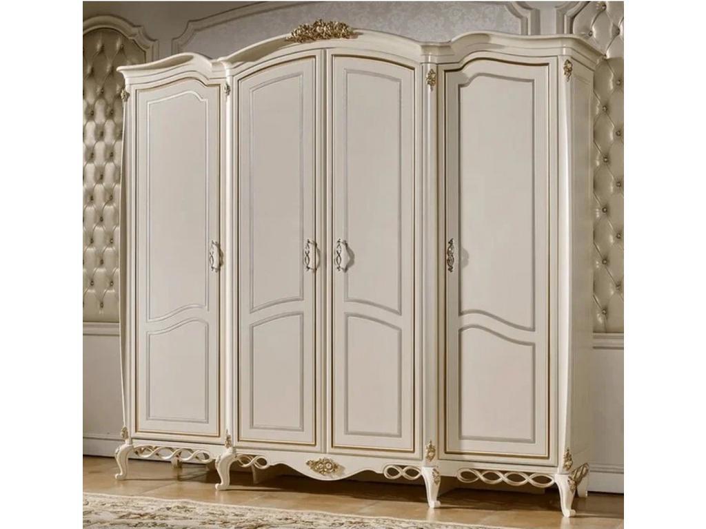 FURNITURE CO: шкаф 4 дверный(беж)