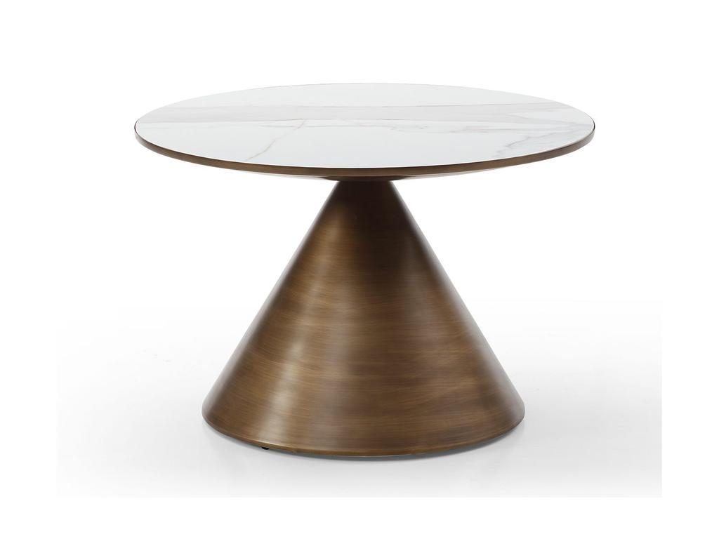 Euro Style Furniture: стол журнальный(белый/бронза)