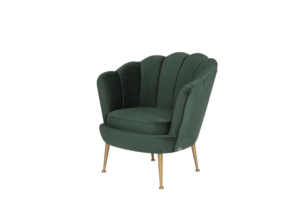 Garda Décor: кресло(зеленый)