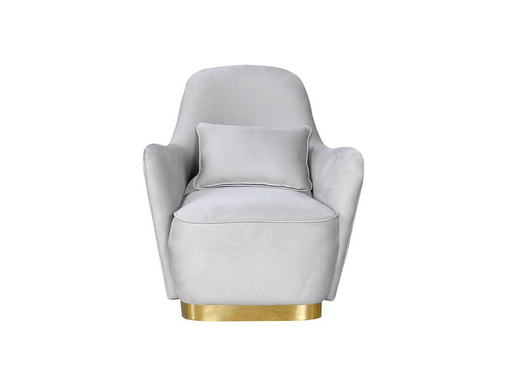 Garda Décor: кресло(серый)