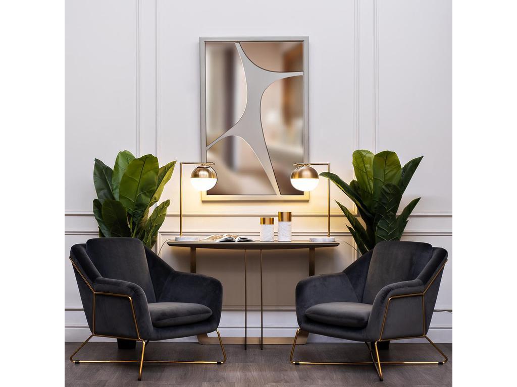 Garda D&eacute;cor: кресло(темно зеленый)
