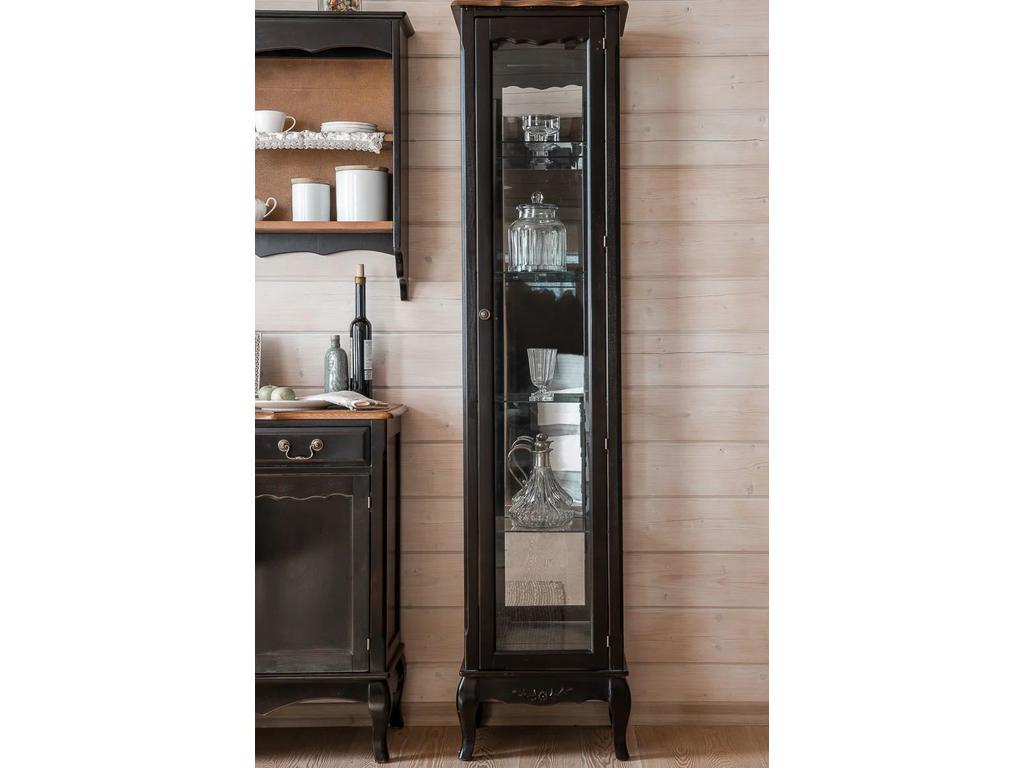 Mobilier de Maison: витрина(черный со старением)
