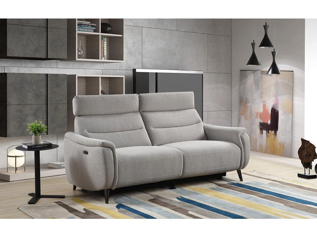 Euro Style Furniture: диван-реклайнер(серый)