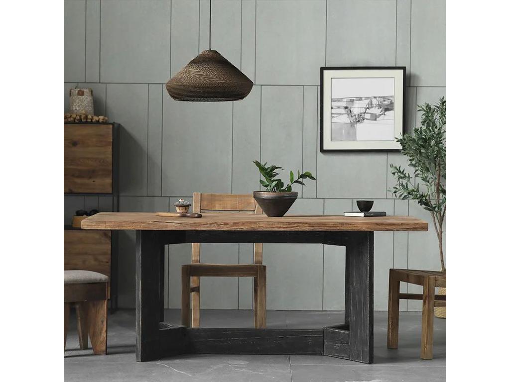 Mobilier de Maison: стол обеденный(дуб, черный)