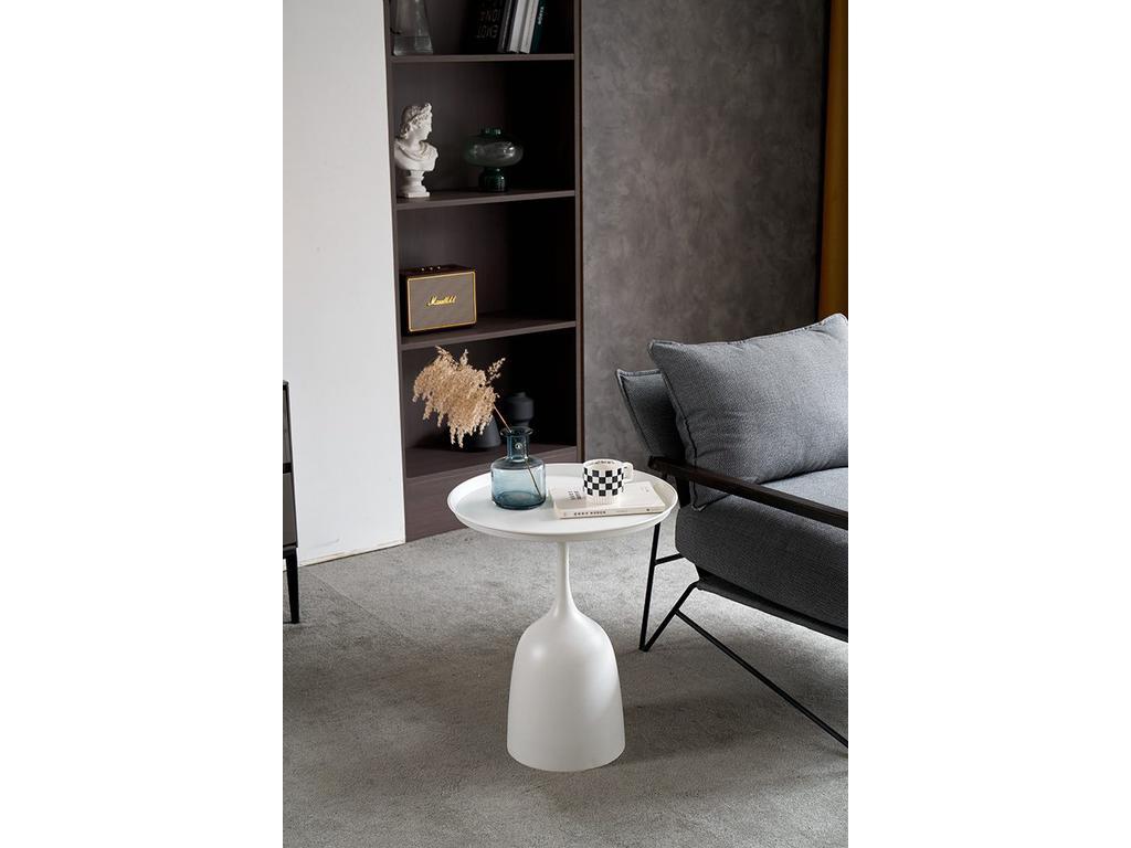 Euro Style Furniture: стол журнальный(белый)