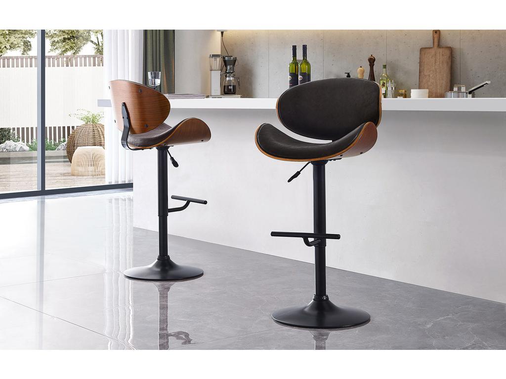 Euro Style Furniture: стул барный(черный, коричневый)