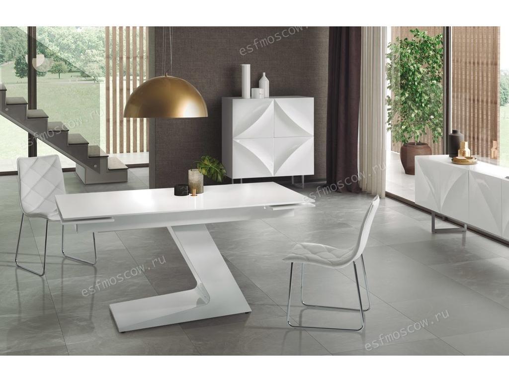 Euro Style Furniture: стол обеденный(белый)