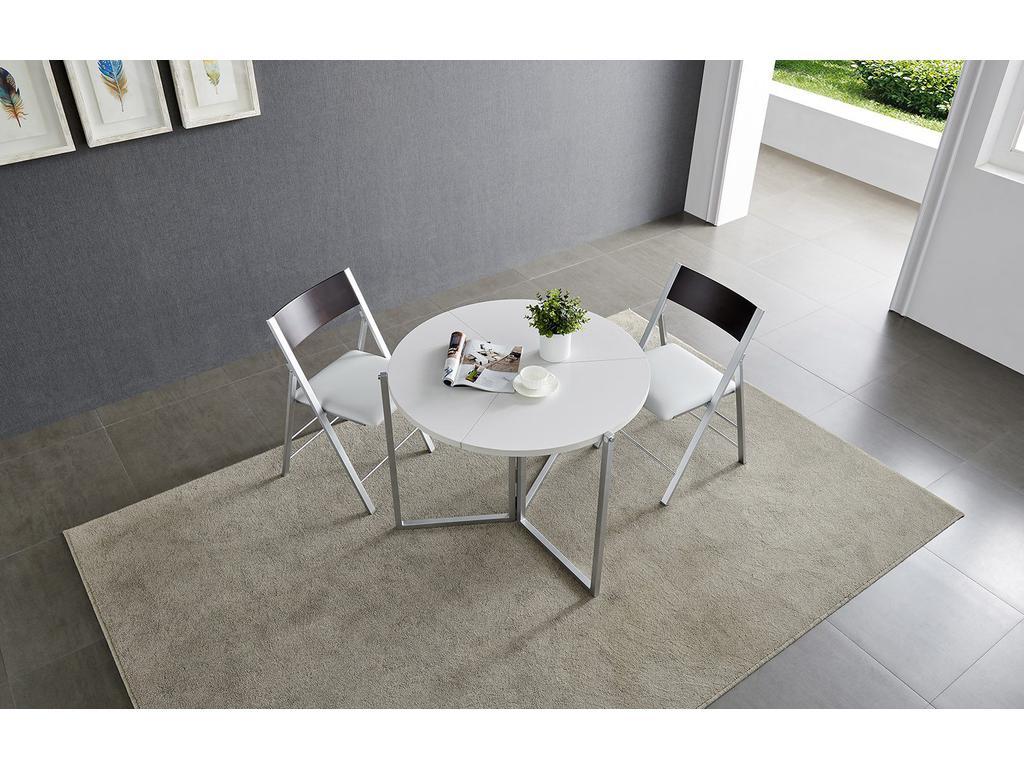 Euro Style Furniture: стол обеденный(белый)