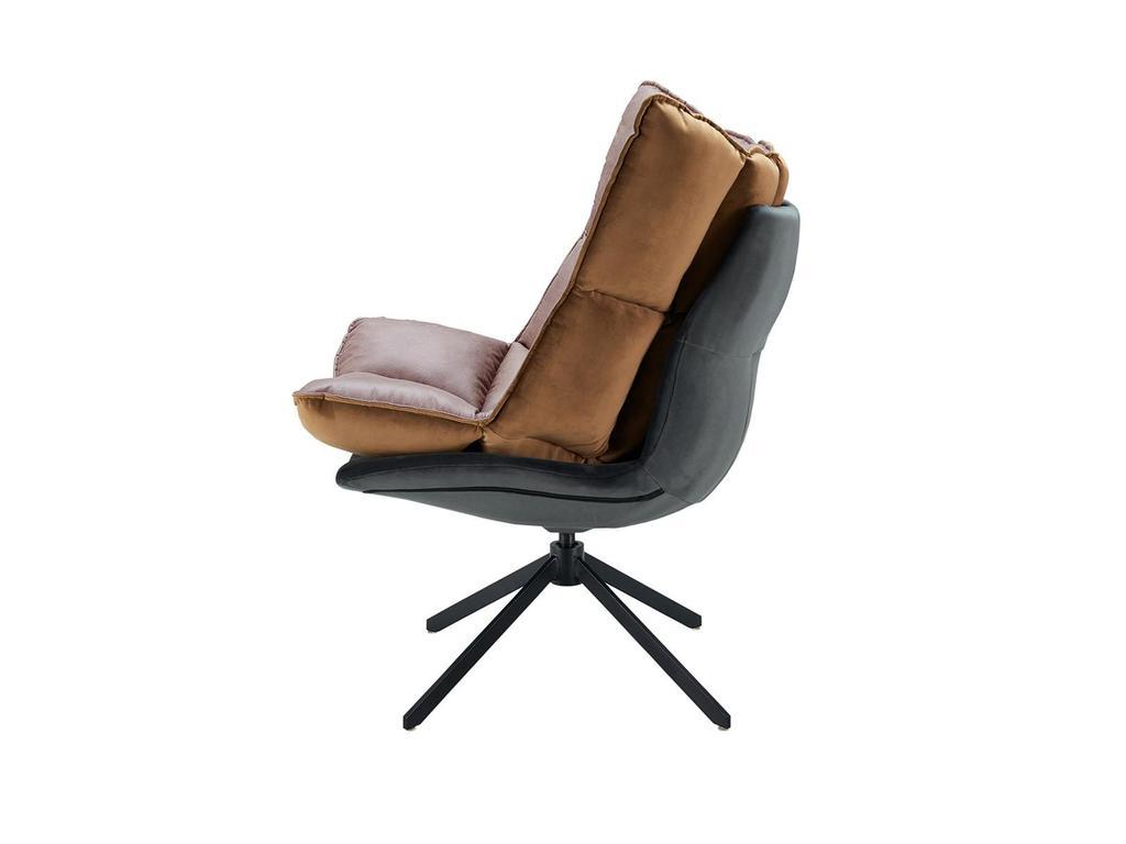 Euro Style Furniture: кресло вращающееся(коричневый, серый)