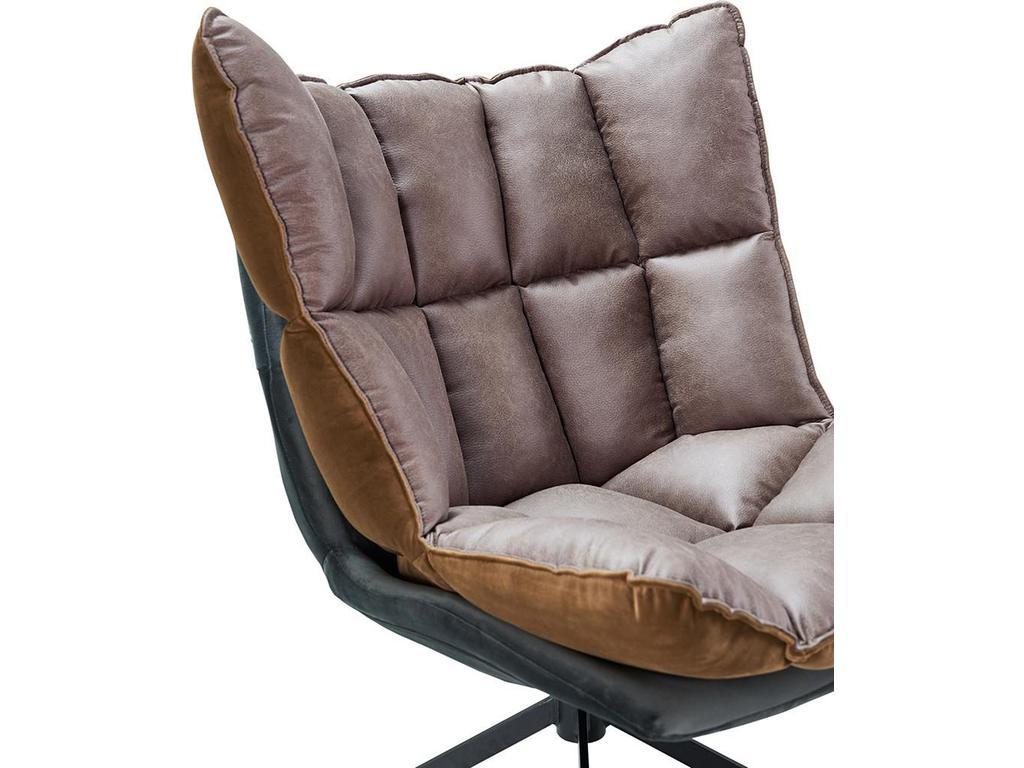 Euro Style Furniture: кресло вращающееся(коричневый, серый)