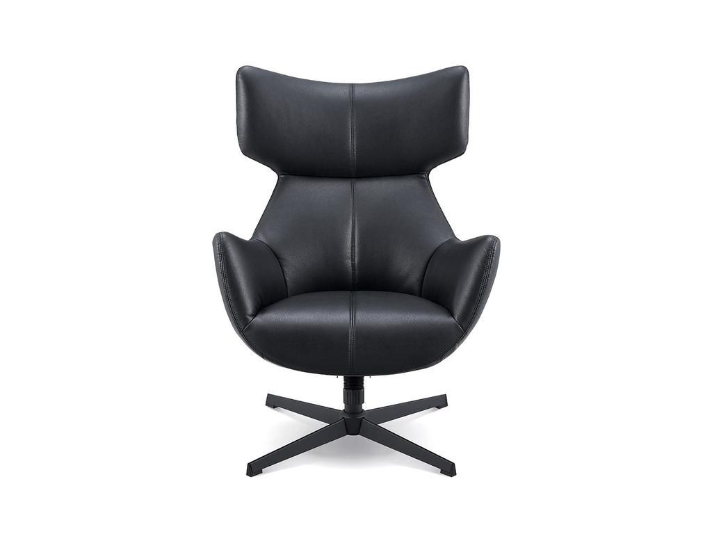 Euro Style Furniture: кресло вращающееся(черный)