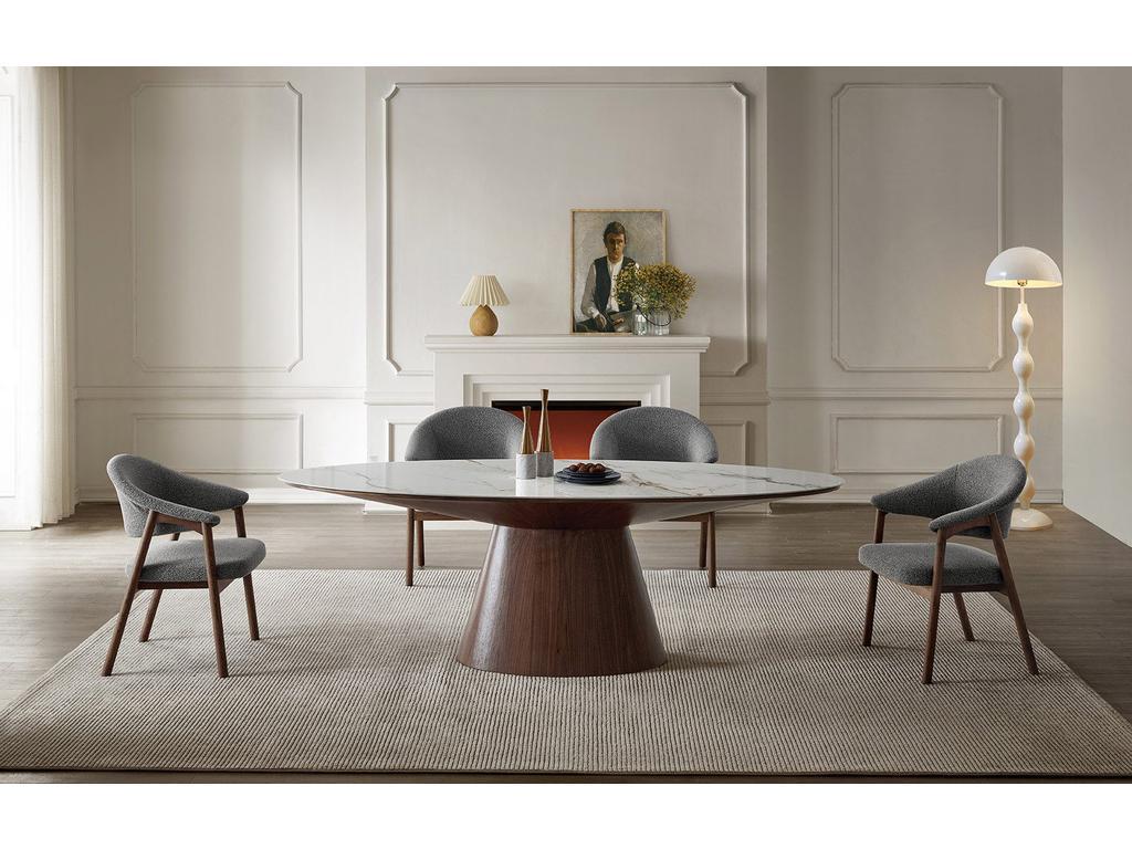 Euro Style Furniture: стол обеденный(коричневый)