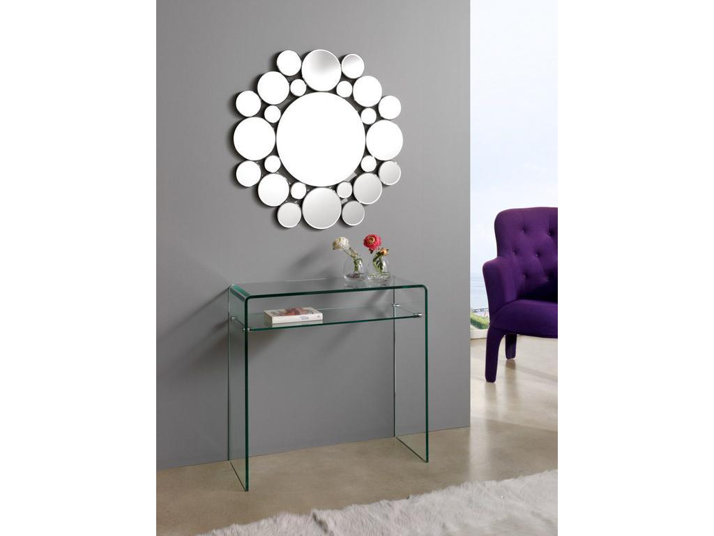 Euro Style Furniture: консоль(прозрачное стекло)