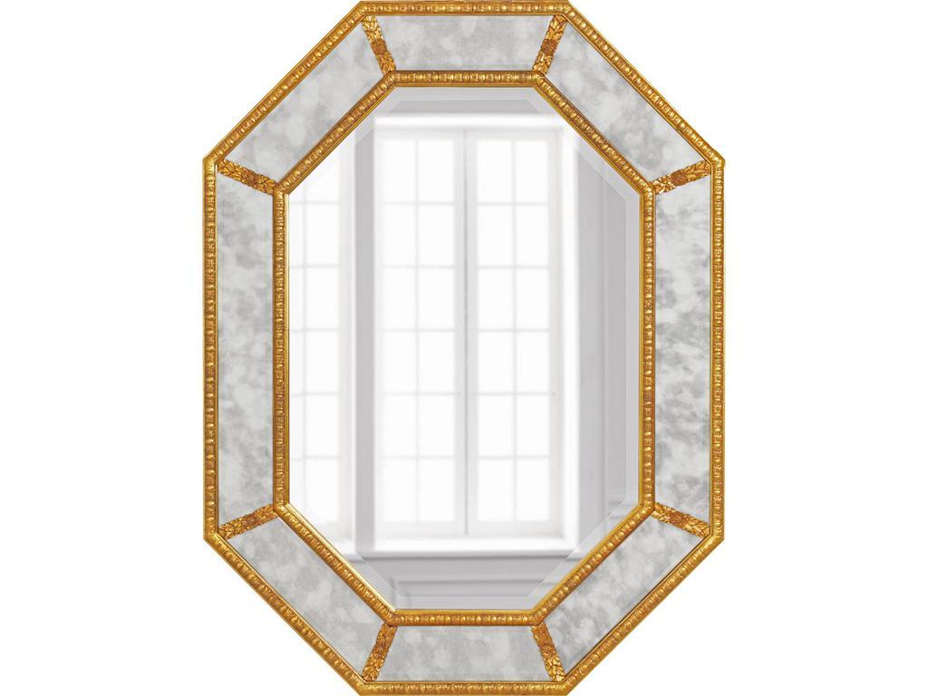 HermitageHome: зеркало настенное(золото)