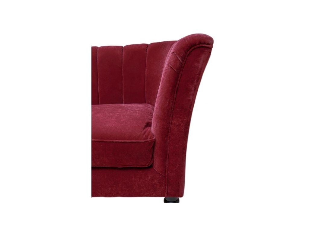 Interior: диван 2 местный(красный)