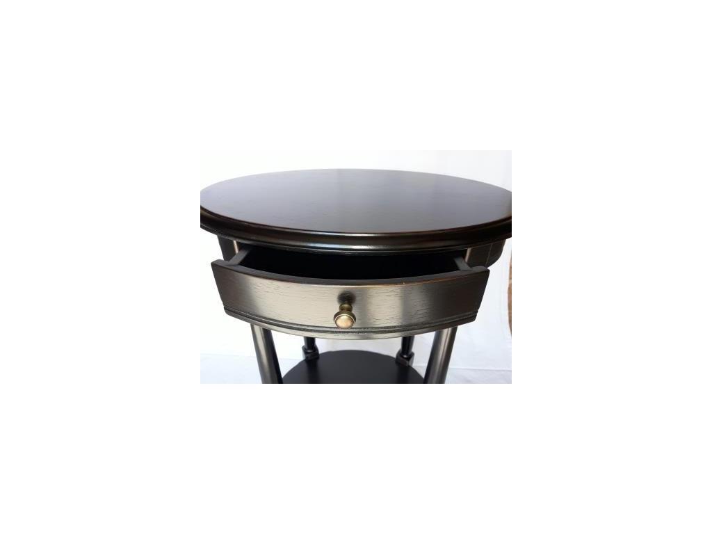 Mobilier de Maison: стол кофейный(черный со старением)
