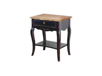 Mobilier de Maison: тумба прикроватная(черный со старением)