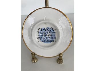 CEARCO: тарелка декоративная(золото)