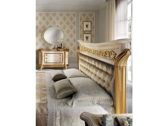 Arredo Classic: кровать двуспальная(бежевый, золото)