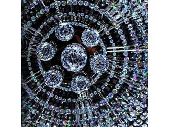 Artglass: люстра хрустальная(никель)