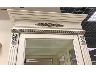 Arco Decor: витрина 1 дверная(беж, патина)
