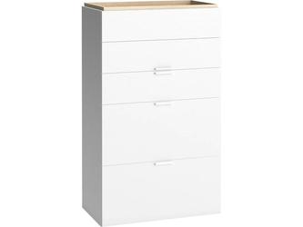 VOX: комод высокий(белый, дуб)