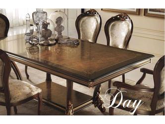 Arredo Classic: стол обеденный(орех, золото)