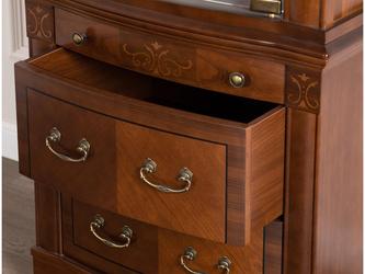 Muebles Panamar: витрина 2-х дверная(орех)