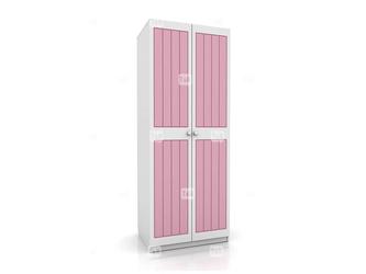 Tomyniki: шкаф 2-х дверный(белый, розовый, голубой)