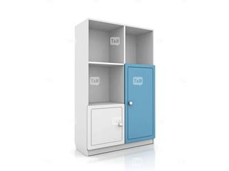 Tomyniki: шкаф книжный(белый, розовый, голубой)