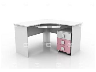 Tomyniki: стол письменный(розовый, салатовый, голубой, цвет дуба)
