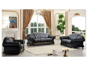 Euro Style Furniture: диван 3-х местный(черный)