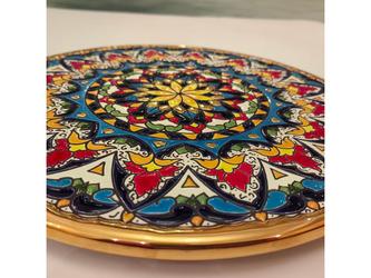 Artecer: тарелка декоративная(золото, разноцветный)