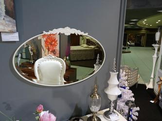 Brevio Salotti: зеркало настенное(молочно-белый)